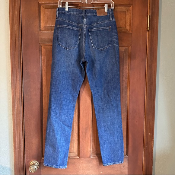 MADEWELL The High Rise Slim Boyjean 26/2 indigo denim jeans | discont’d … - Picture 6 of 14